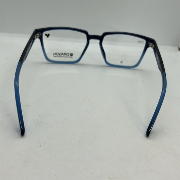 - DRAGON DR9010 Eyeglasses Frames RX-able 435 Blue Gradient NWT - Picture 5 of 7